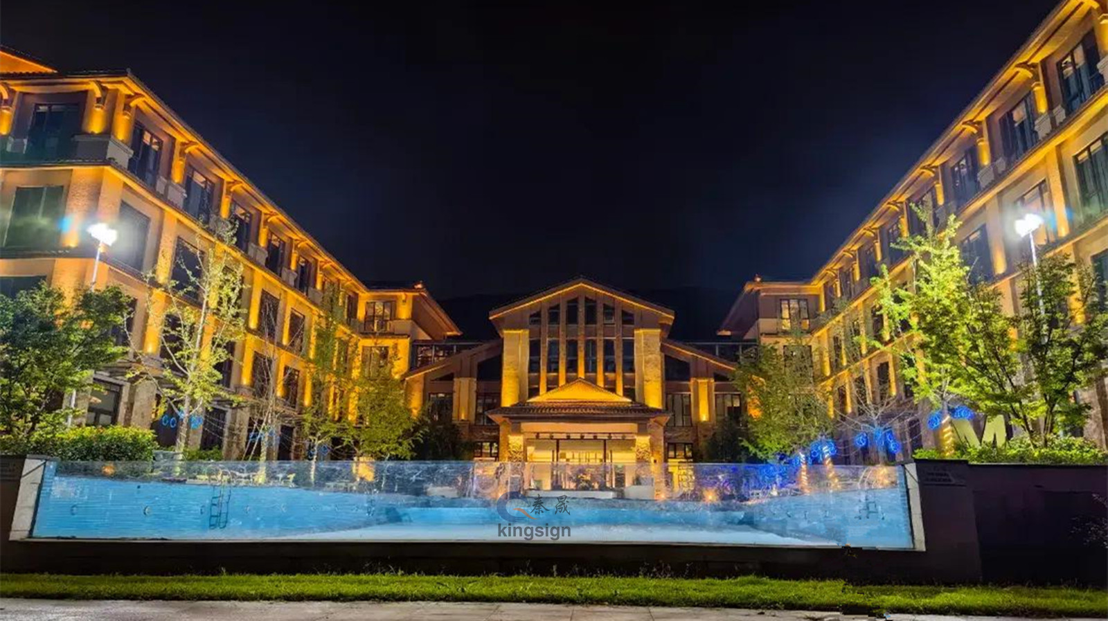 Lüks hovuz pəncərəsi üçün akril panel